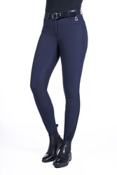 Bryczesy HKM Equine Sports granatowe