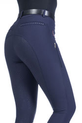 Bryczesy HKM Equine Sports granatowe
