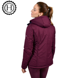 Kurtka Harcour Jamit dwustronna Navy/Burgundy