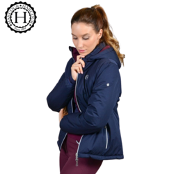 Kurtka Harcour Jamit dwustronna Navy/Burgundy