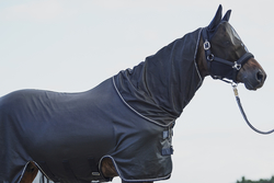 Derka Eskadron Platinum Pure siatkowa Fly Detach-Neck Navy