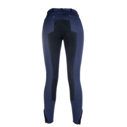 Bryczesy HKM Comfort Fit granatowe