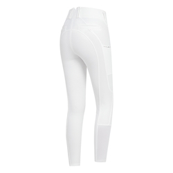 Bryczesy damskie ELT Mathilda Glam High Waist białe