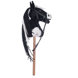 Konik HKM Hobby Horse czarny/biały