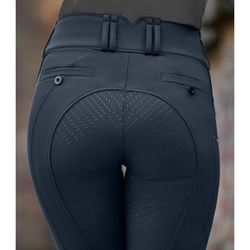 Bryczesy damskie ELT Mathilda Glam High Waist granatowe