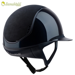 Kask Samshield Miss Shield 2.0 Shadowglossy Alcantara Blue M - bez wkładki