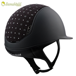 Kask Samshield Shadowmatt 2.0 Royal Flower Swarovski Black M - bez wkładki