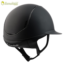 Kask Samshield Miss Shield 2.0 Shadowmatt 300 Swarovski Black M - bez wkładki