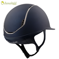 Kask Samshield Shadowmatt 2.0 300 Swarovski Blue M - bez wkładki