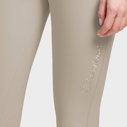 Bryczesy Samshield Claranova Crystal Fabric Sand