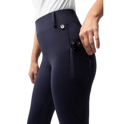 Legginsy Horze Dea Winter Tights Polar Blue