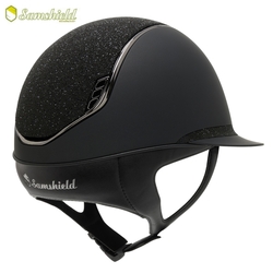 Kask Samshield Miss Shield 2.0 Shadowmatt Crystal Farbic Top+Band Black