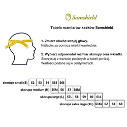 Kask Samshield Miss Shield 2.0 Shadowmatt Leaf Crystal Chrom Black
