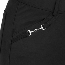 Bryczesy Start z lejem silikonowym Plymouth Black