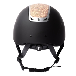 Kask Horze Arix II Crystal czarny/rosegold