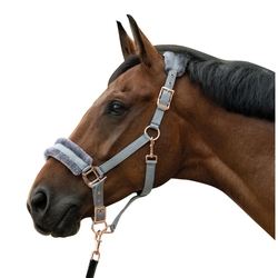 Kantar HKM Rosegold Glamour szary/rosegold