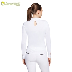 Koszula konkursowa Samshield Karina White Silver Dots