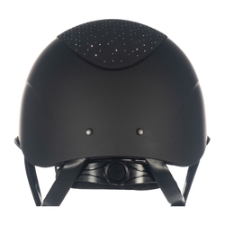Kask HKM Alarion Diamond czarny/srebrny