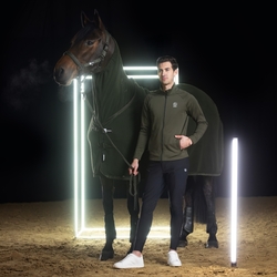 Derka Eskadron Dynamic Fleece Stamp Deep Green