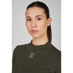 Bluzka Eskadron Fashion Dynamic Turtleneck Rib Deep Green