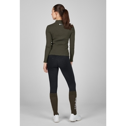 Bluzka Eskadron Fashion Dynamic Turtleneck Rib Deep Green
