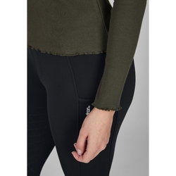 Bluzka Eskadron Fashion Dynamic Turtleneck Rib Deep Green