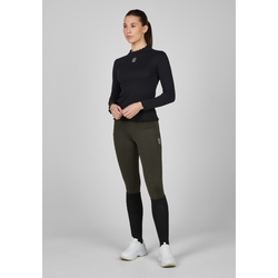 Bluzka Eskadron Fashion Dynamic Turtleneck Rib Black
