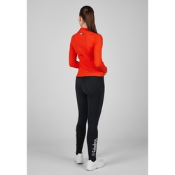 Bluzka Eskadron Fashion Dynamic Turtleneck Rib Poppy Red