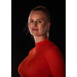 Bluzka Eskadron Fashion Dynamic Turtleneck Rib Poppy Red