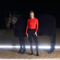 Bluzka Eskadron Fashion Dynamic Turtleneck Rib Poppy Red