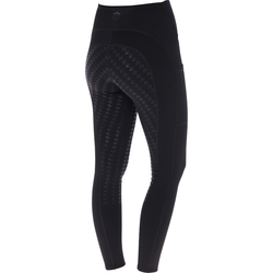 Legginsy zimowe Covalliero AW25 dziecięce black