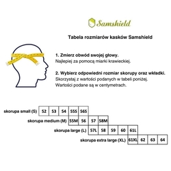Kask Samshield Miss Shield 2.0 Shadowmatt Trim Black Matt Crystal Farbic Band Black