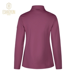Bluzka Eskadron Fashion Heritage Half-Zip Shirt Wildberry