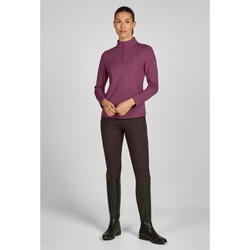 Bluzka Eskadron Fashion Heritage Half-Zip Shirt Wildberry
