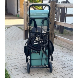 Wózek na sprzęt Waldhausen Stall Carry czarny