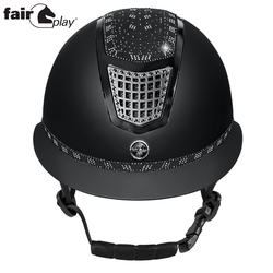 Kask Fair Play Quantinum EOS matt W-V czarny
