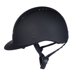 Kask HKM Lady Shield Sparkle Diamond czarny