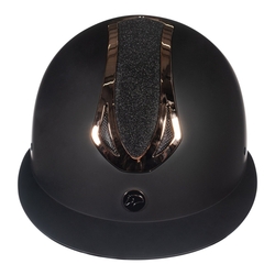 Kask HKM Illusion czarny/rosegold