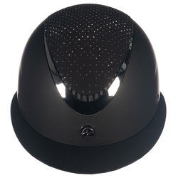 Kask HKM Alarion Diamond czarny/srebrny