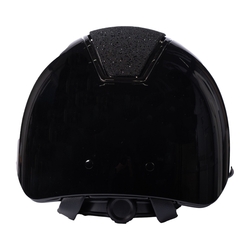Kask HKM Lady Shield Brillant czarny/srebrny