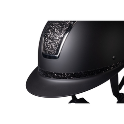 Kask HKM Lady Shield Elegant czarny/srebrny