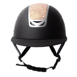 Kask Horze Arix II Crystal czarny/rosegold