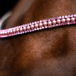 Naczółek Imperial Riding Beads Pink