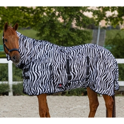Derka siatkowa Start z kapturem Zebra