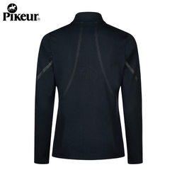 Bluzka Pikeur Athleisure Zone Zip Shirt 2277 Black