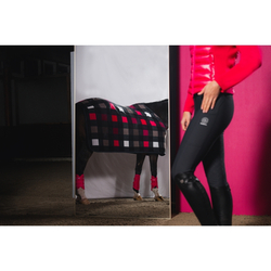 Derka Eskadron Dynamic Fleece Check Navy/White/Powdertaupe/Lipstick