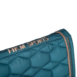 Czaprak HKM Rosegold Glamour wszechstronny petrol