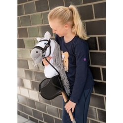 Siodełko HKM Hobby Horse czarne
