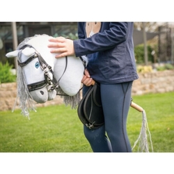 Siodełko HKM Hobby Horse czarne