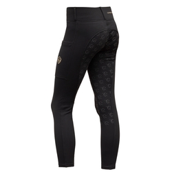 Legginsy zimowe Covalliero AW26 dziecięce Black